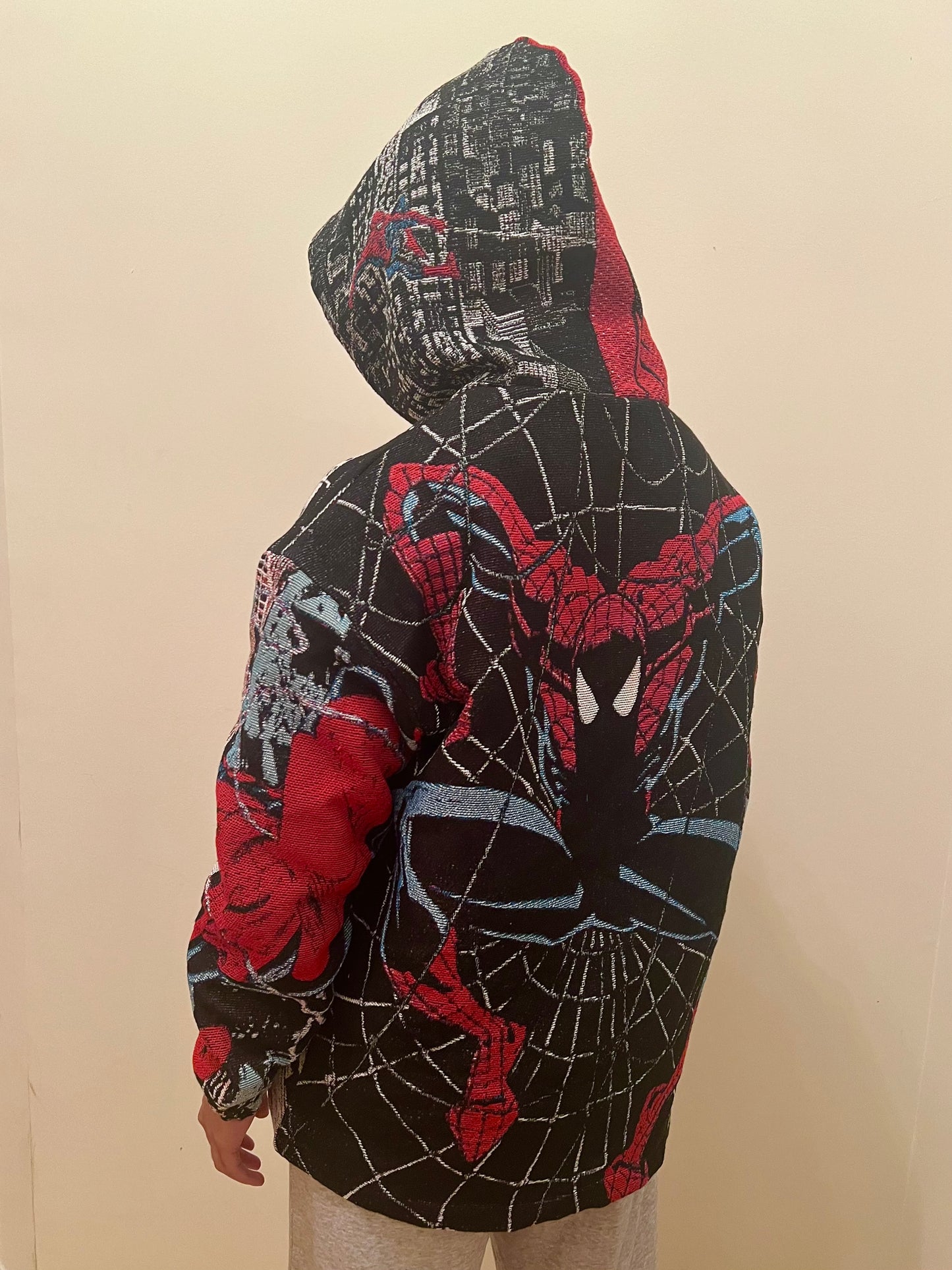SPIDEY WOVEN HOODIE