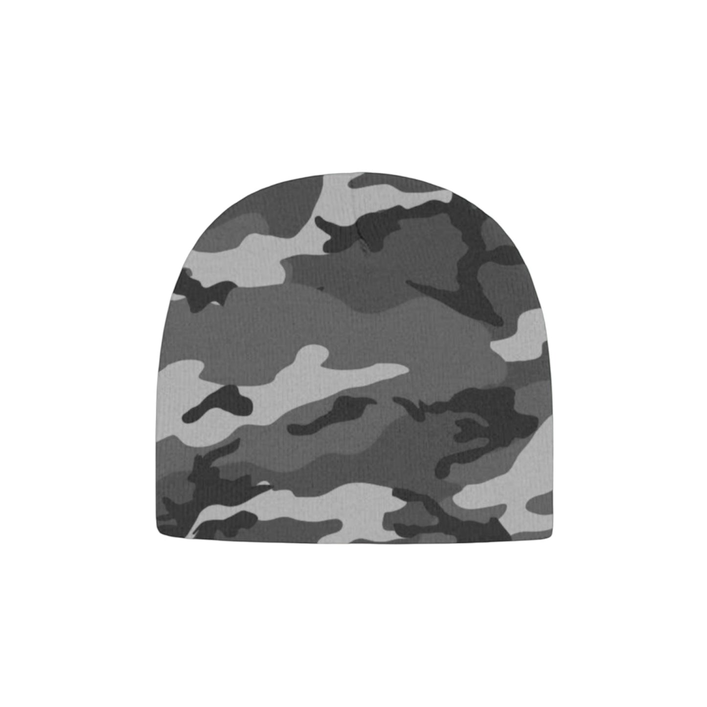 “GREY WOODLAND” CAMO BEANIE