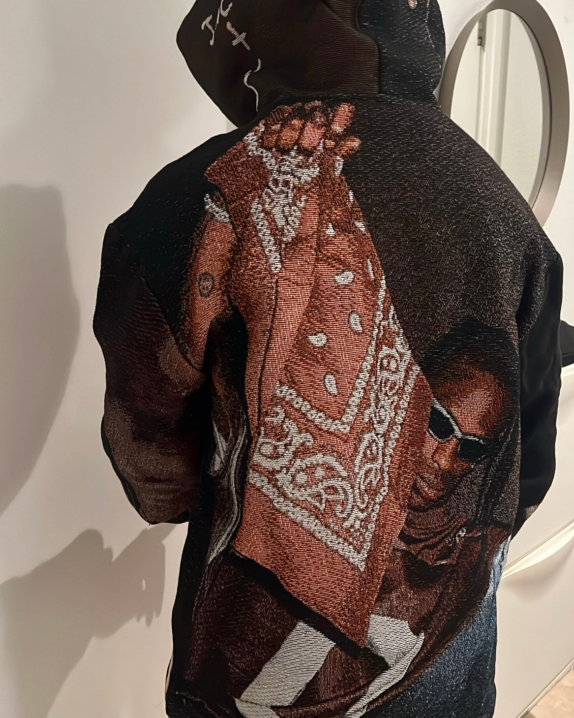 “MOCHA” TRAVIS SCOTT WOVEN HOODIE