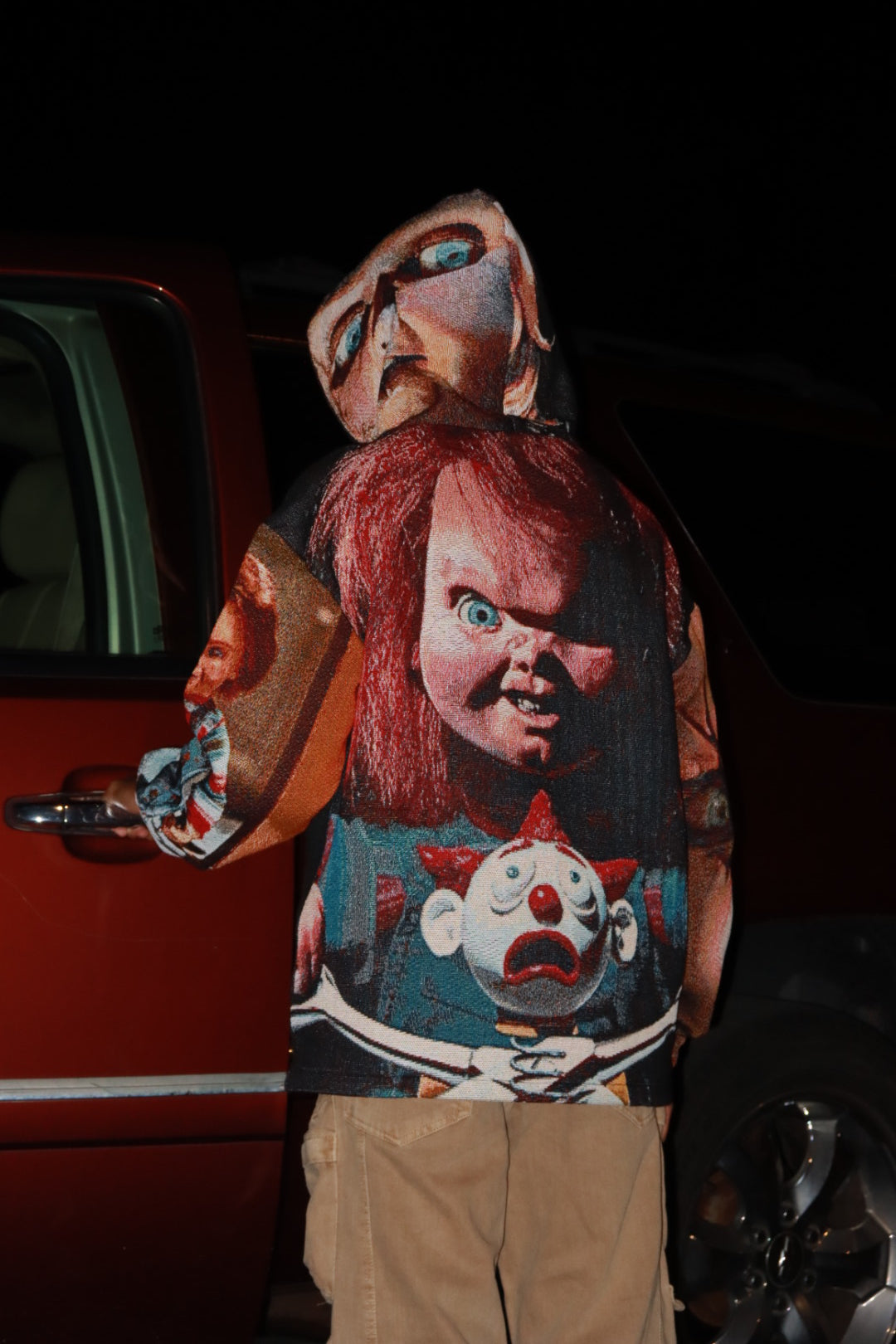 CHUCKY WOVEN HOODIE