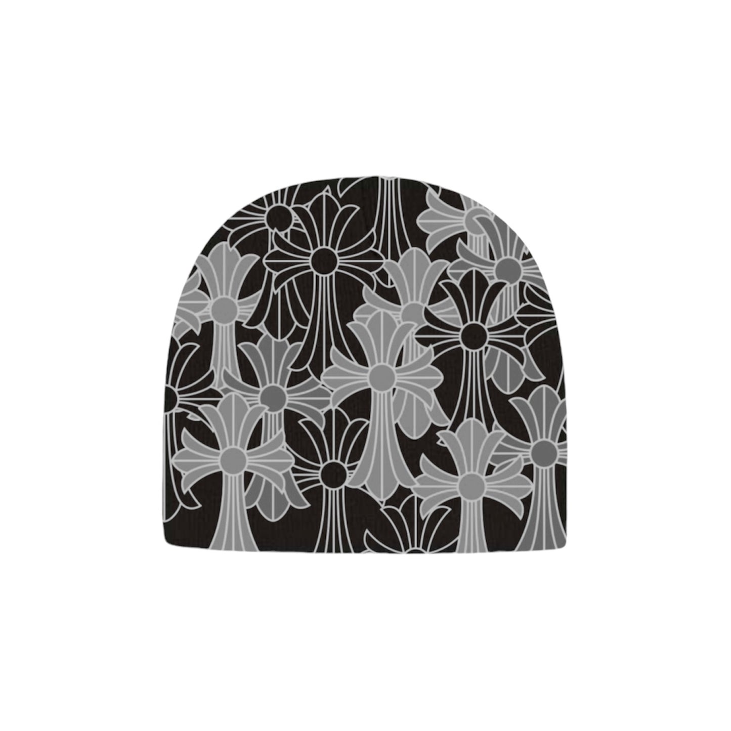 GREY CHROME BEANIE