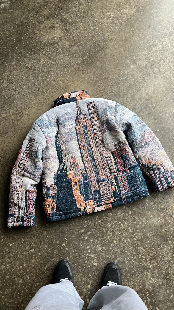 “LIBERTY NY” WOVEN PUFFER (1 OF 1)