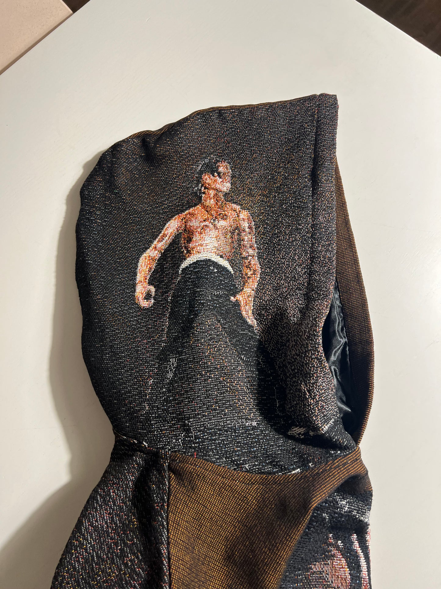 “MOCHA” TRAVIS SCOTT WOVEN HOODIE