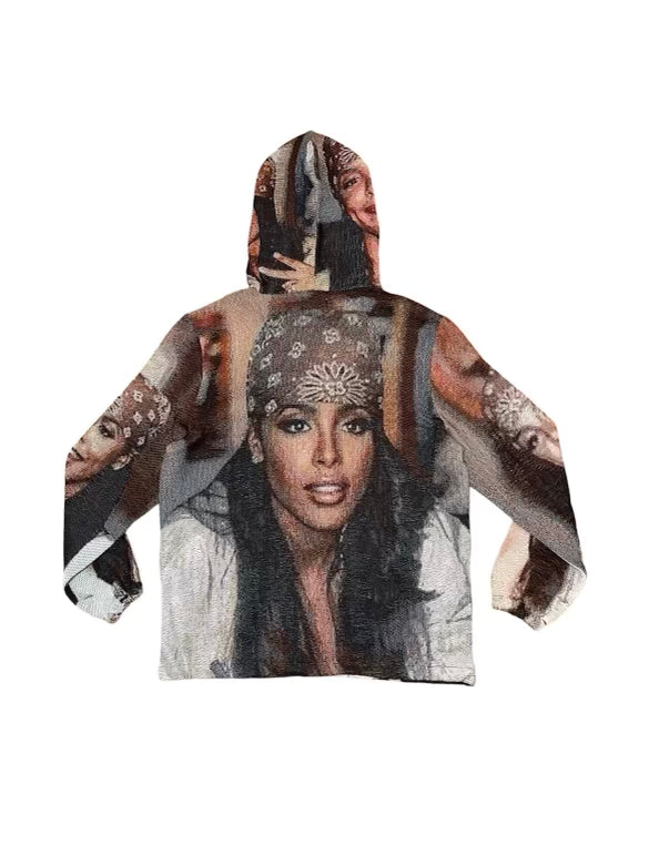 AALIYAH WOVEN HOODIE