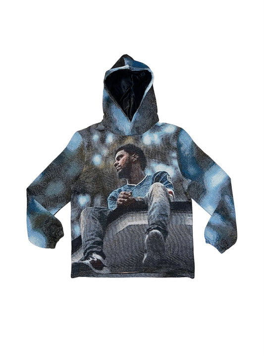 “LOVE YOURZ” JCOLE WOVEN HOODIE