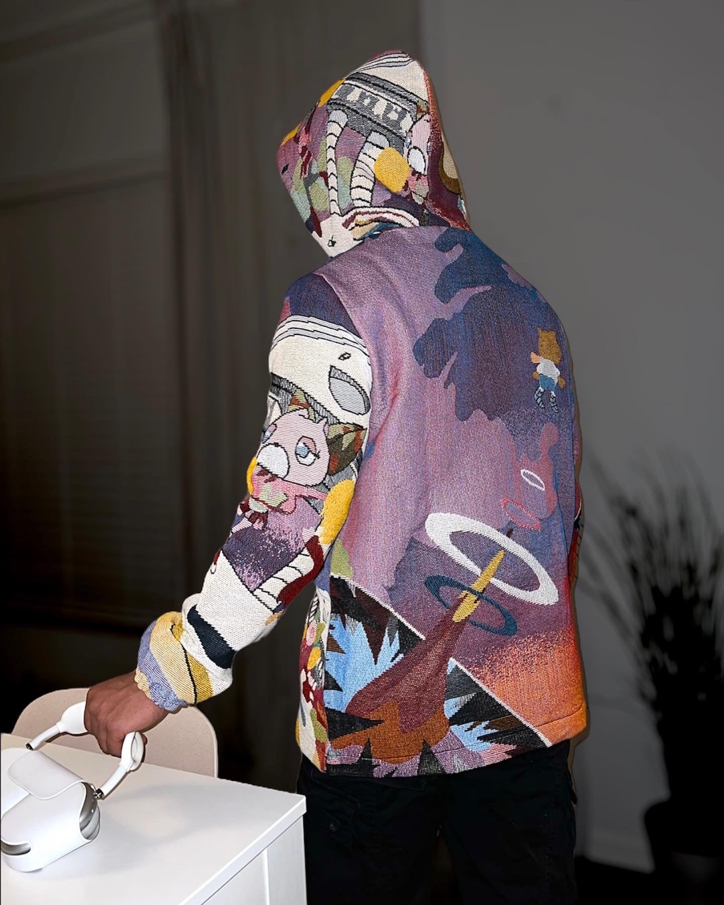 GRAD YE WOVEN HOODIE