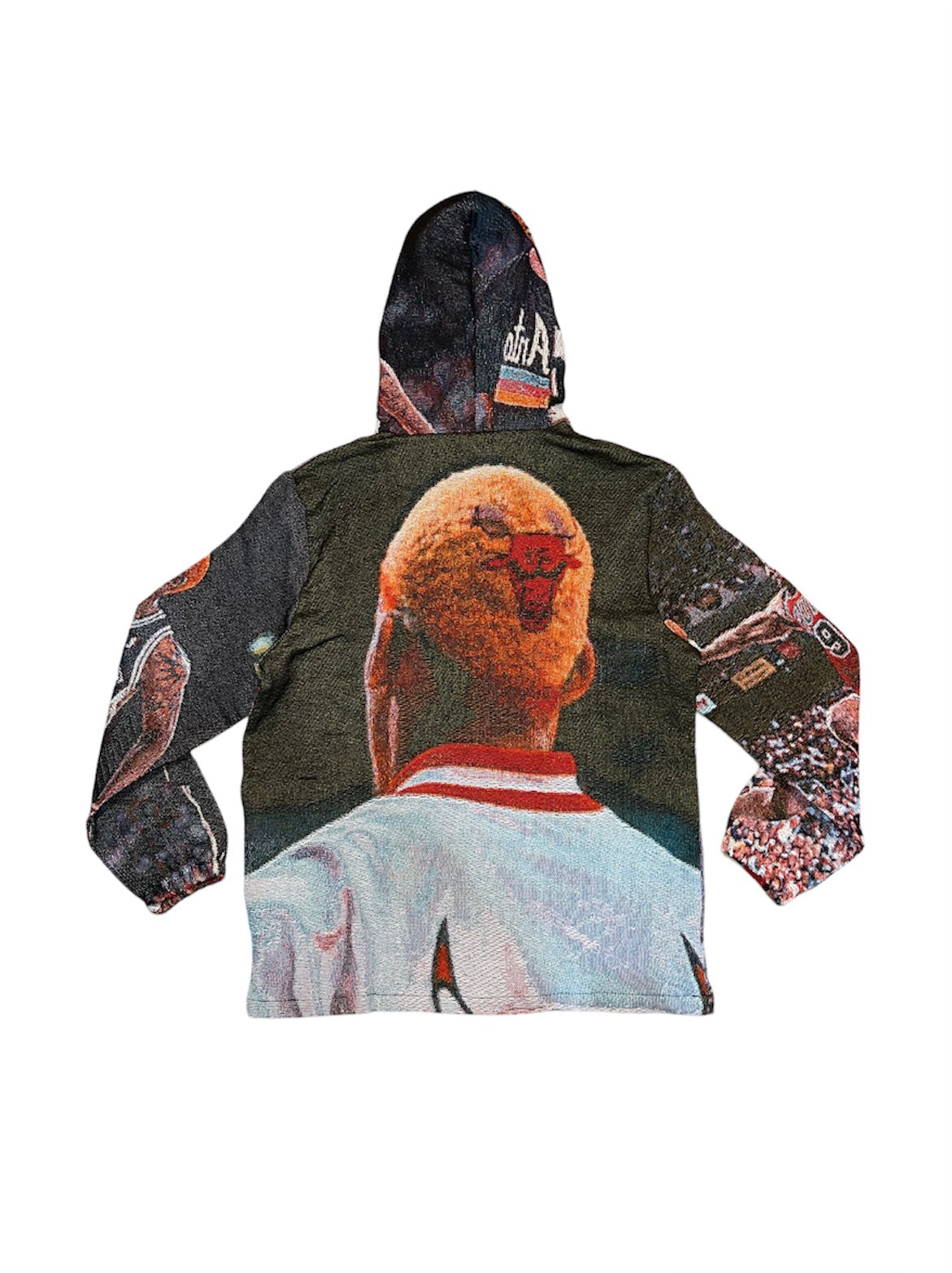 WORM WOVEN HOODIE