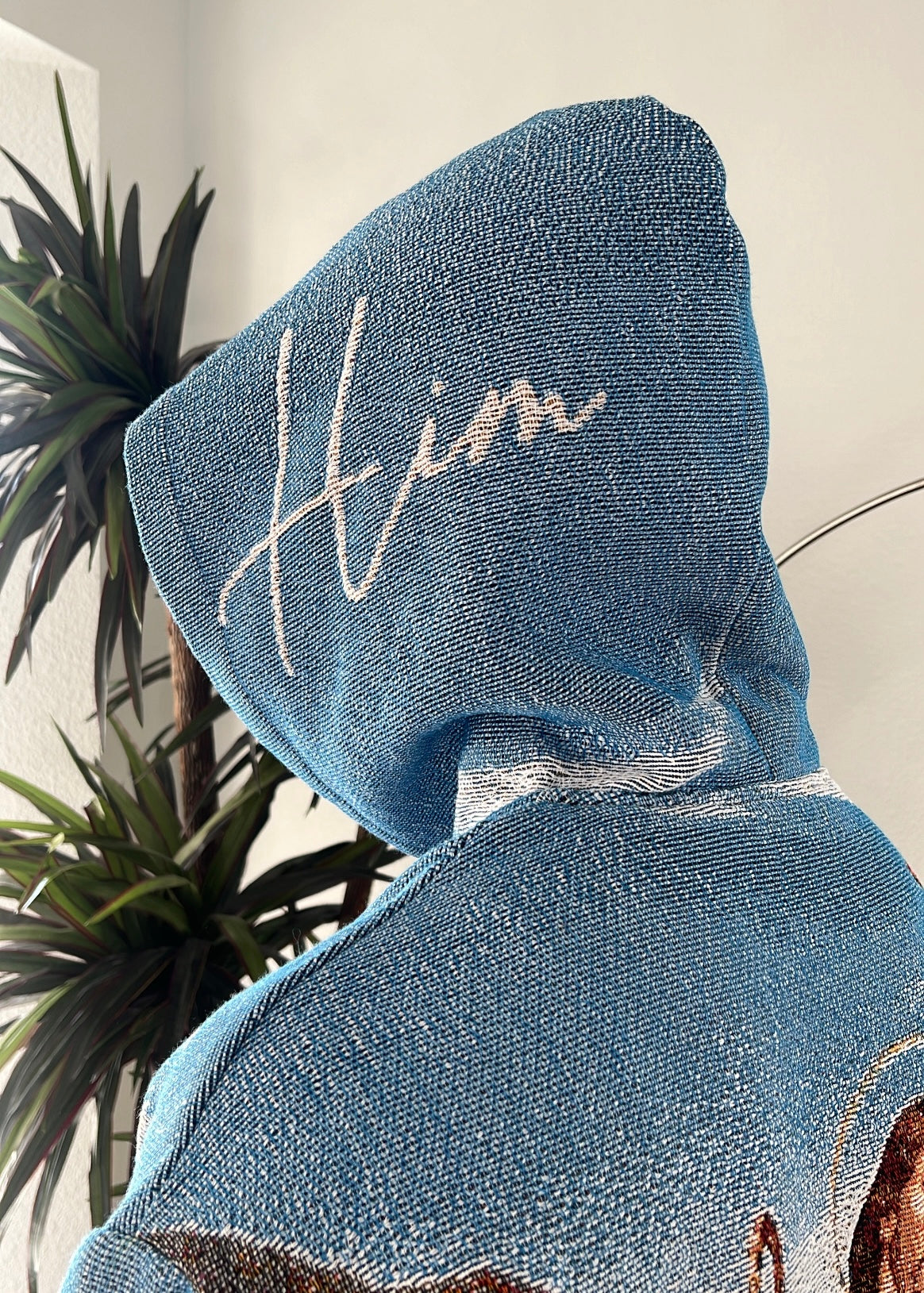 “HIM” WOVEN HOODIE