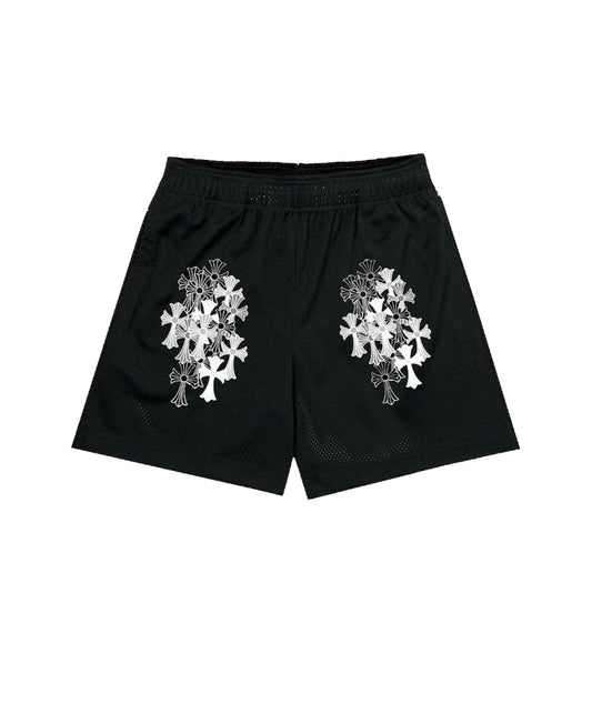 CHROME CROSS MESH SHORTS