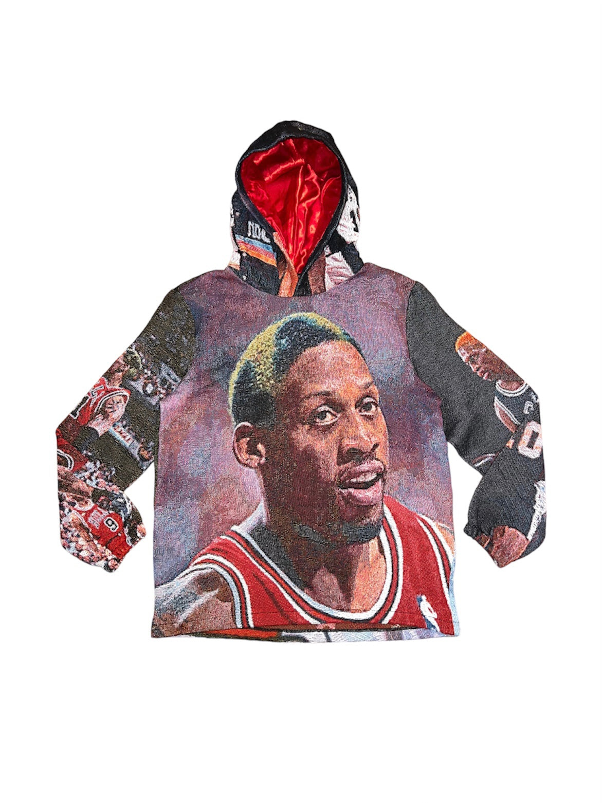 WORM WOVEN HOODIE
