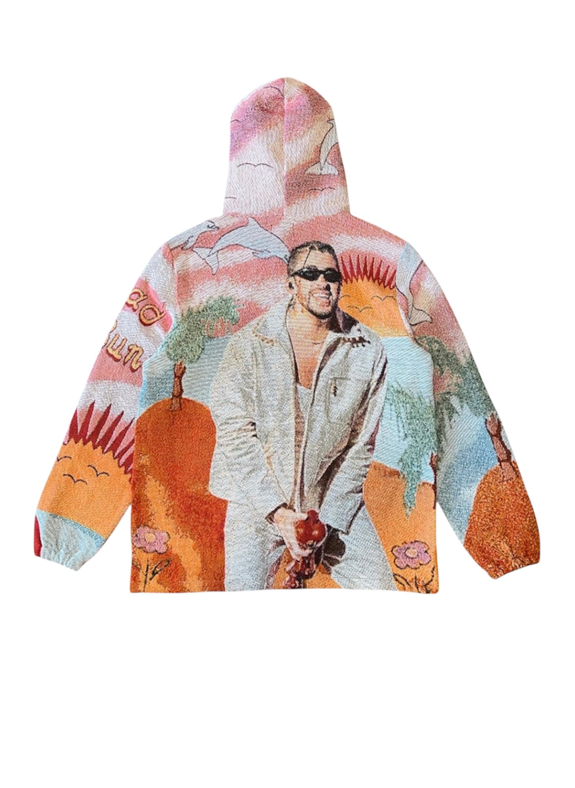 BAD BUNNY WOVEN HOODIE