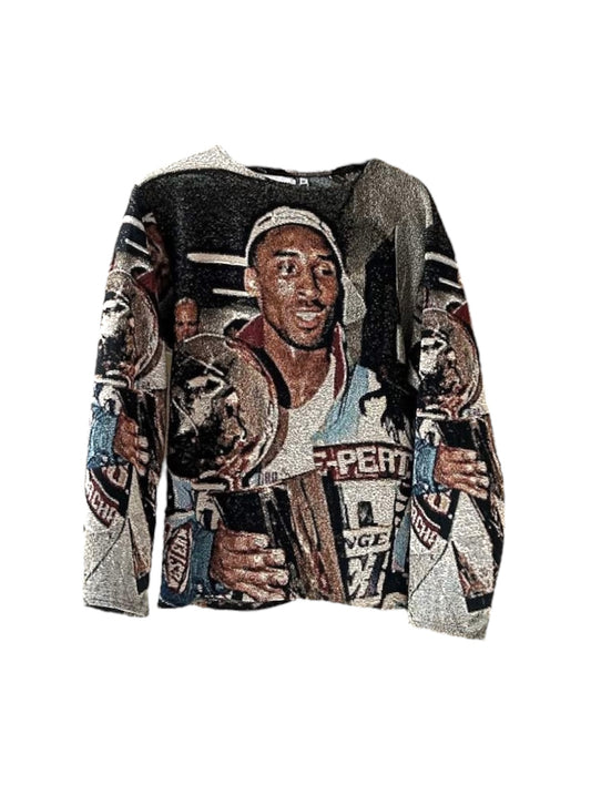 “3PEAT” KOBE WOVEN CREWNECK