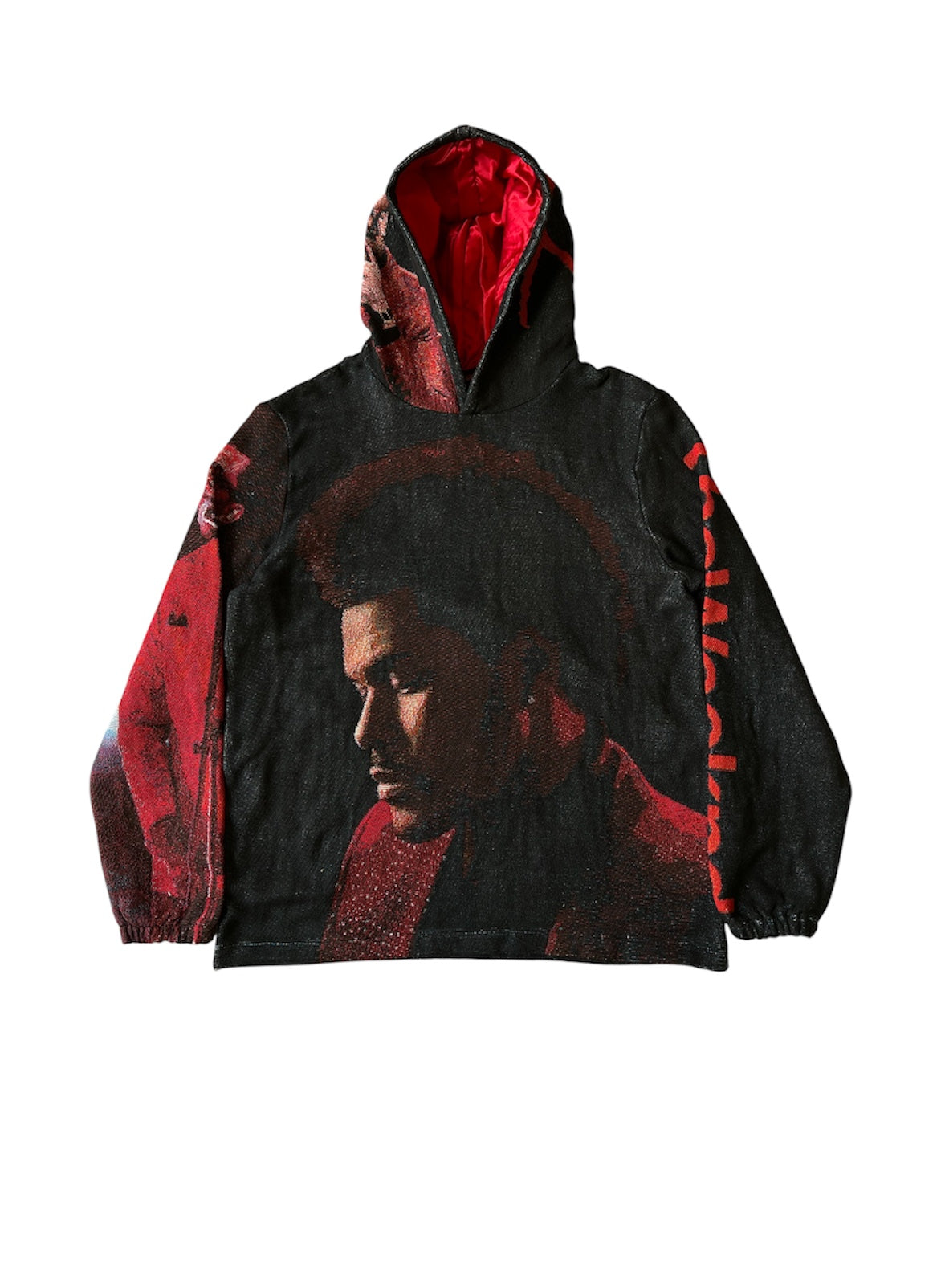 “AFTER HOURS” WEEKND WOVEN HOODIE