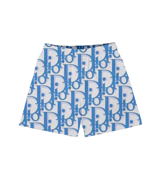 BLUE D MESH SHORTS