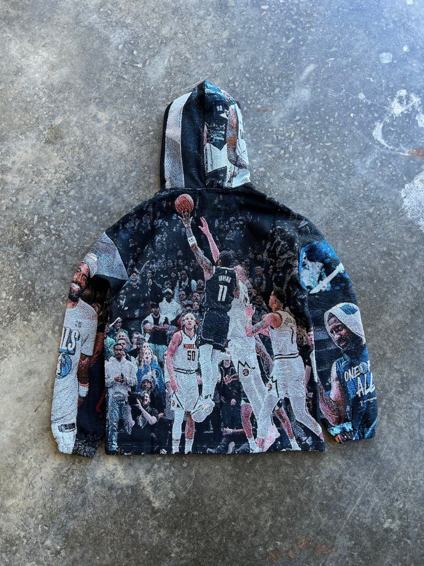 “MAVS KYRIE” WOVEN HOODIE
