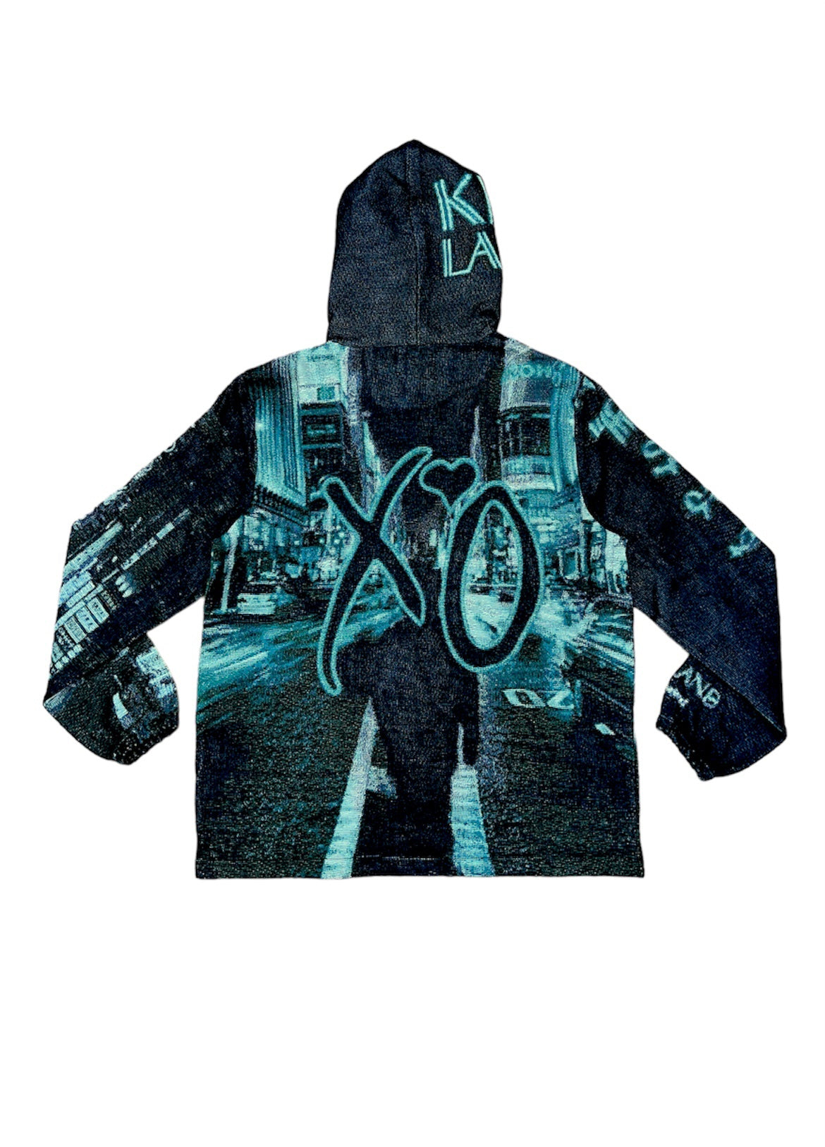 KISSLAND WEEKND WOVEN HOODIE