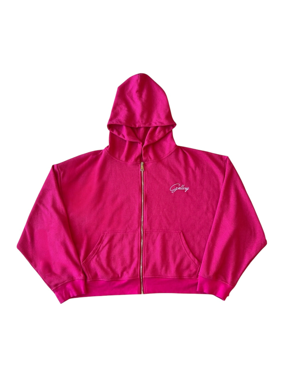 PINK “CLOUD” GALLERY ZIP-UP