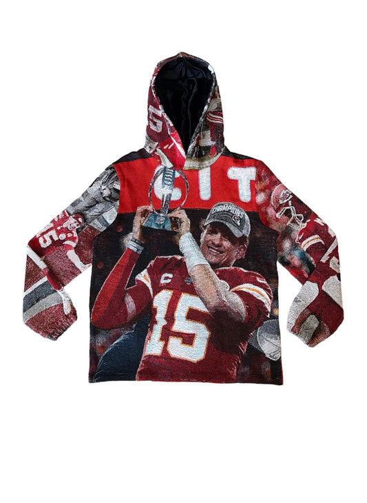 MAHOMES WOVEN HOODIE