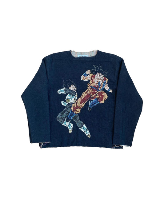 SAIYAN WOVEN CREWNECK