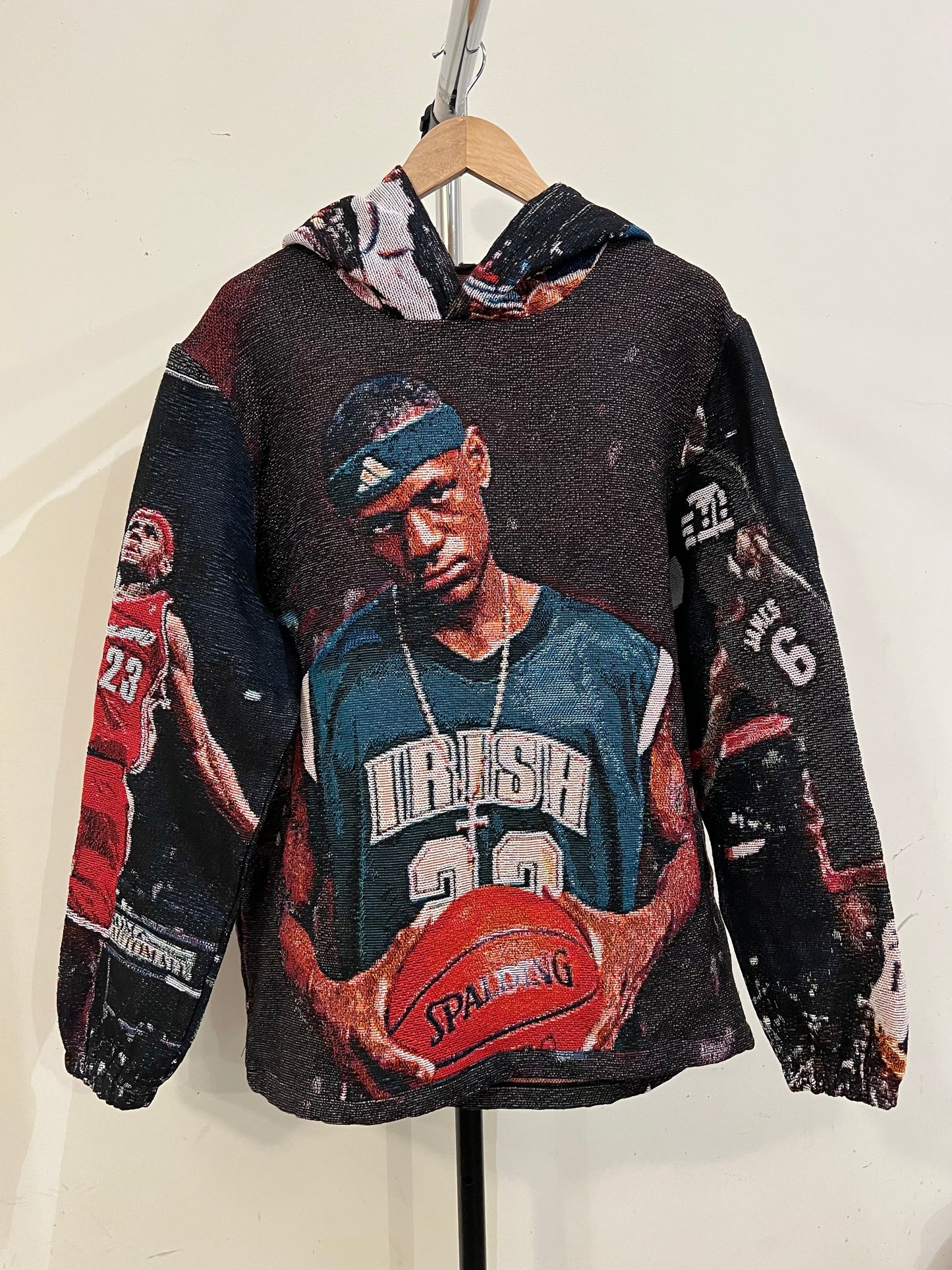 KING JAMES WOVEN HOODIE