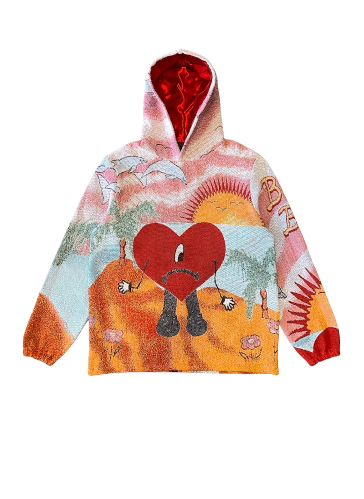 BAD BUNNY WOVEN HOODIE