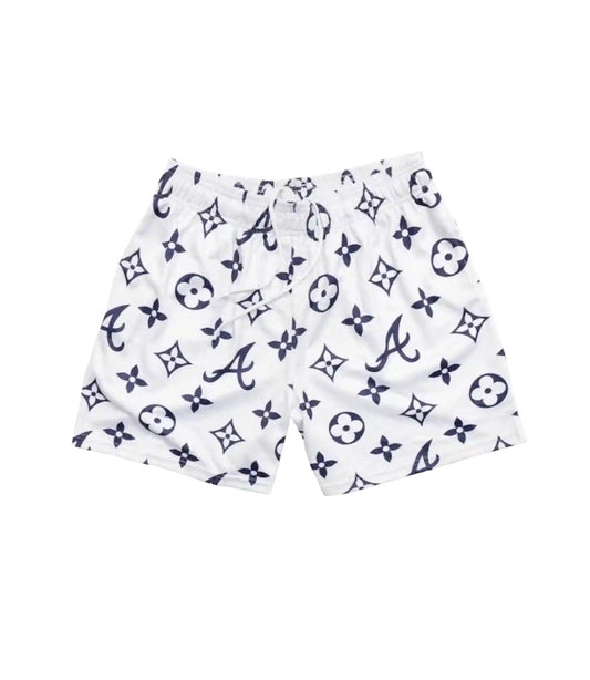 LV Multicolor Mesh Shorts