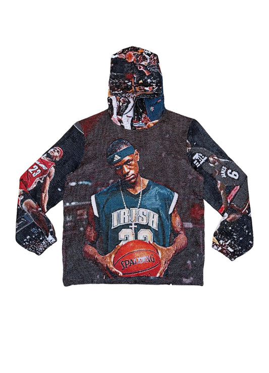 KING JAMES WOVEN HOODIE