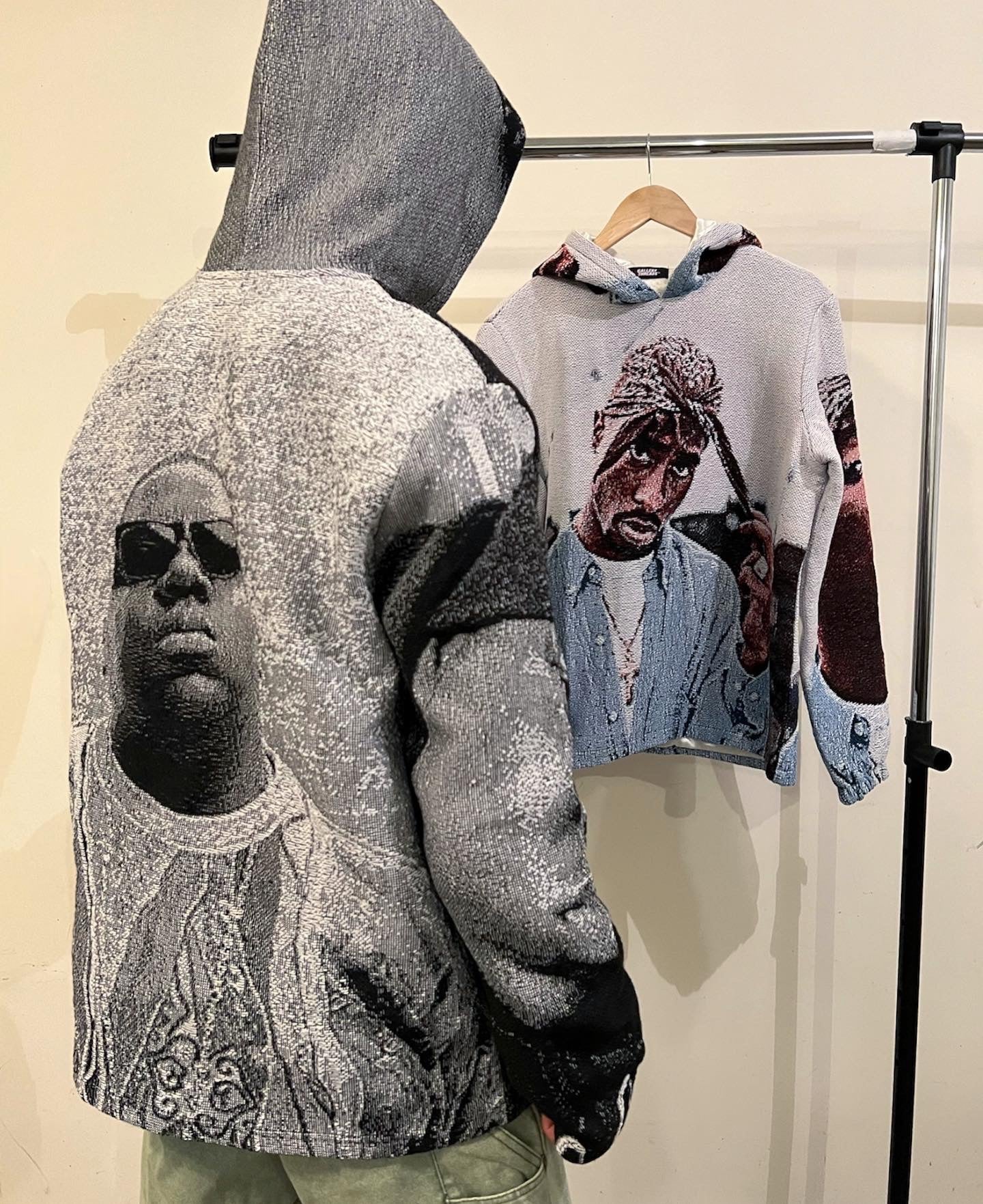 BIGGIE WOVEN HOODIE