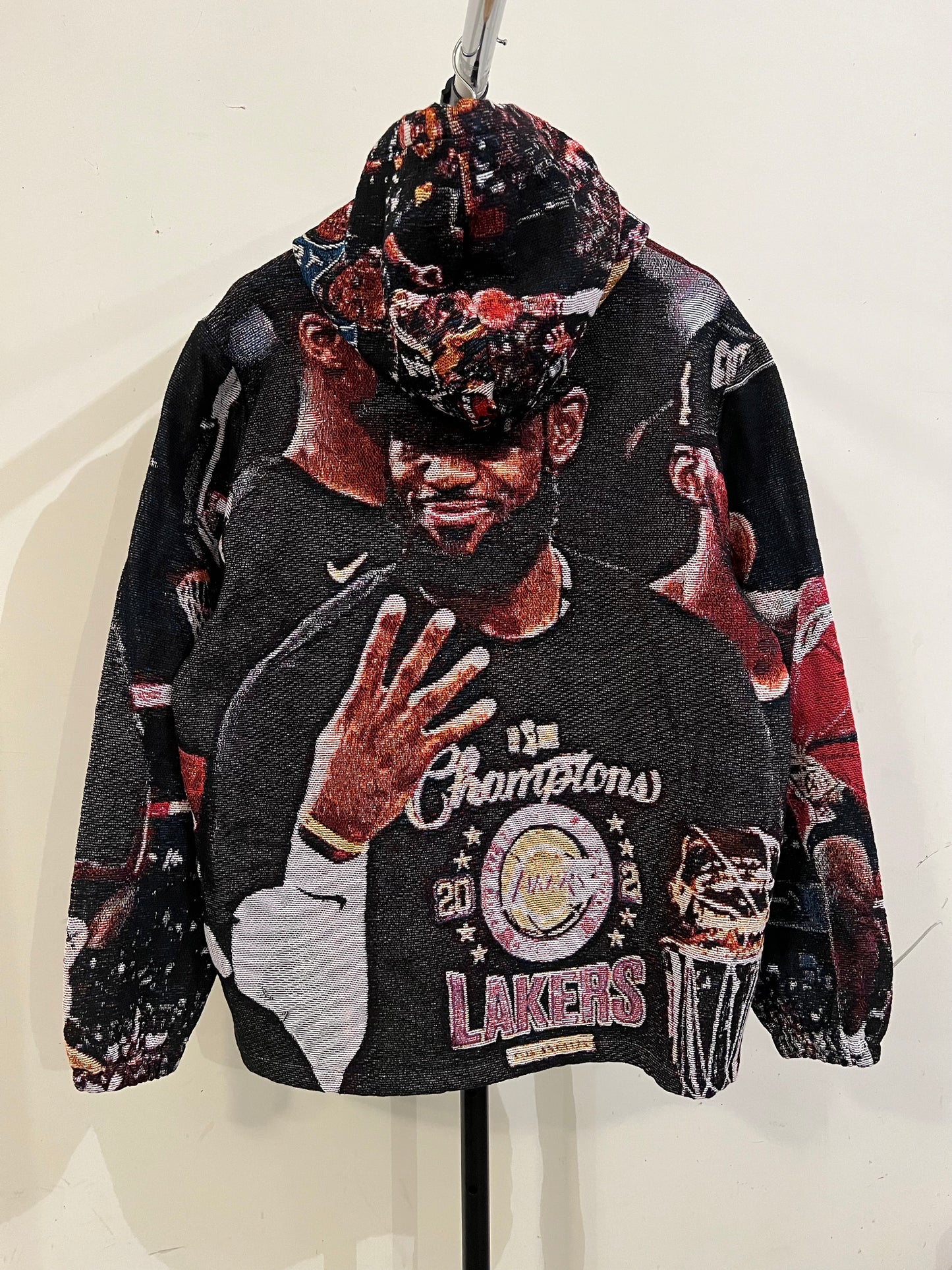 KING JAMES WOVEN HOODIE