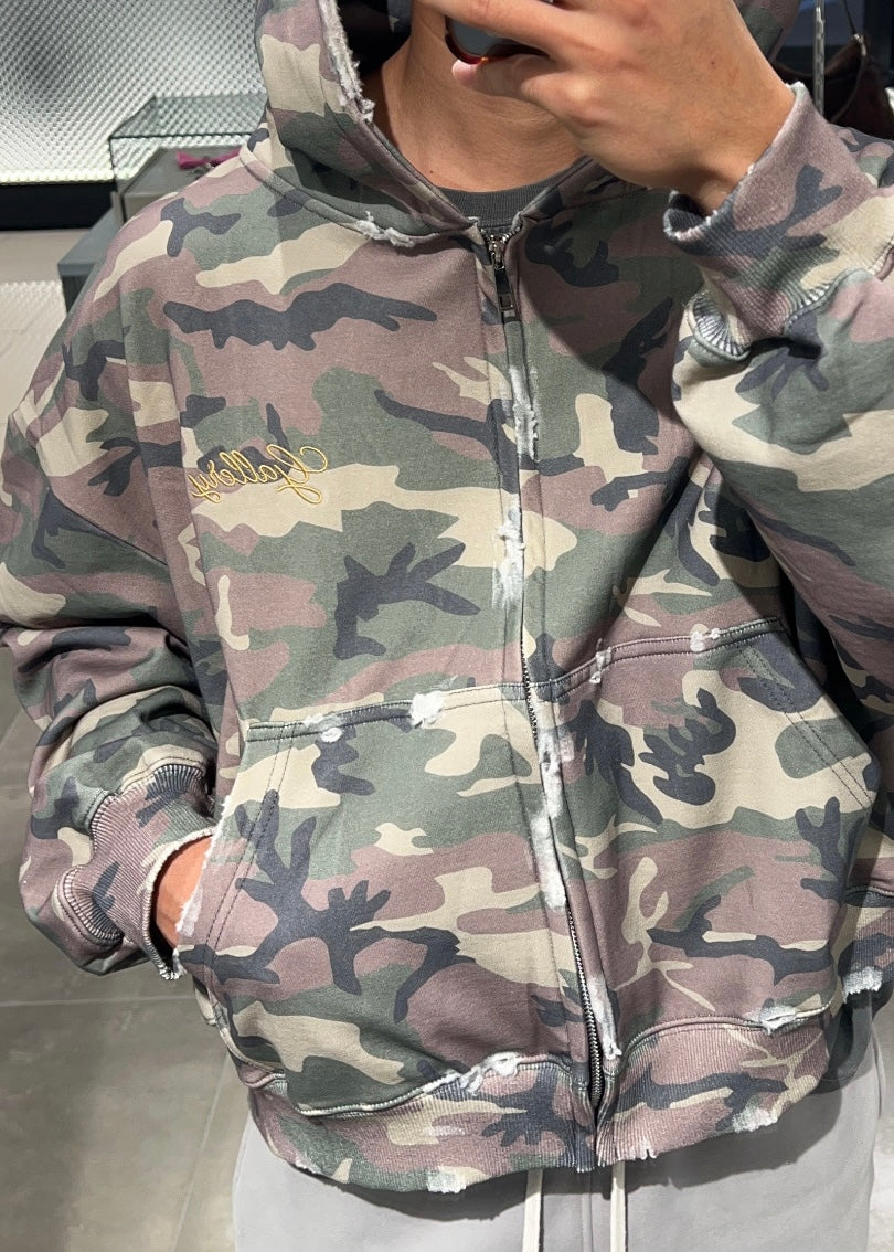“WOODLAND” VINTAGE ZIP-UP (LIMITED)