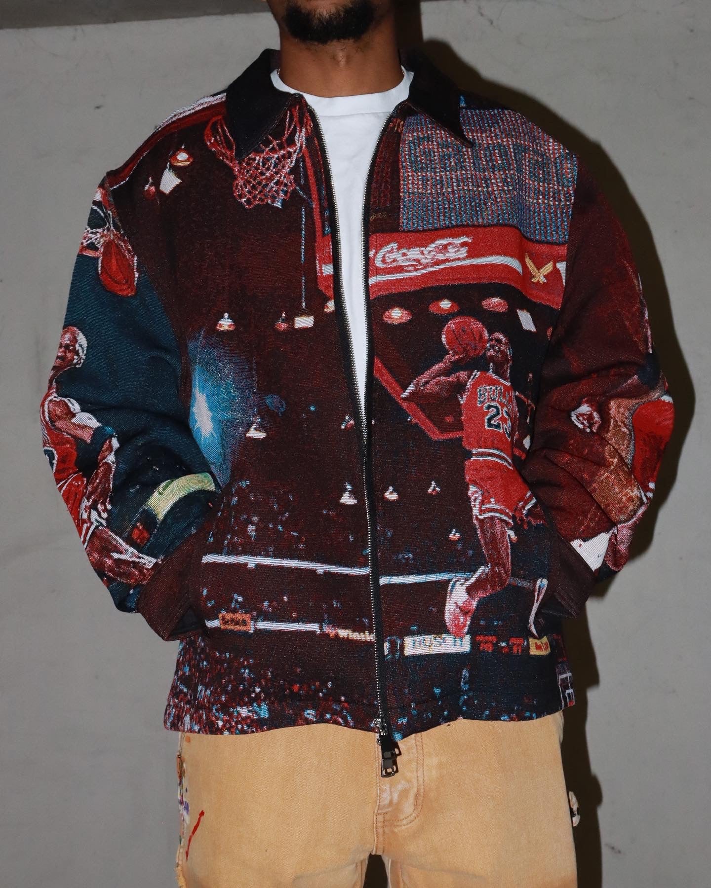 BRED MJ ZIP-UP
