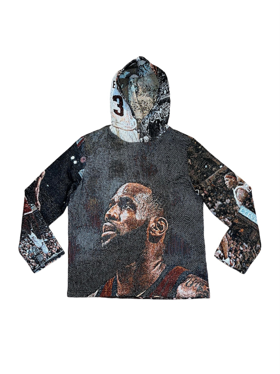 CAVS BRON TAPESTRY HOODIE