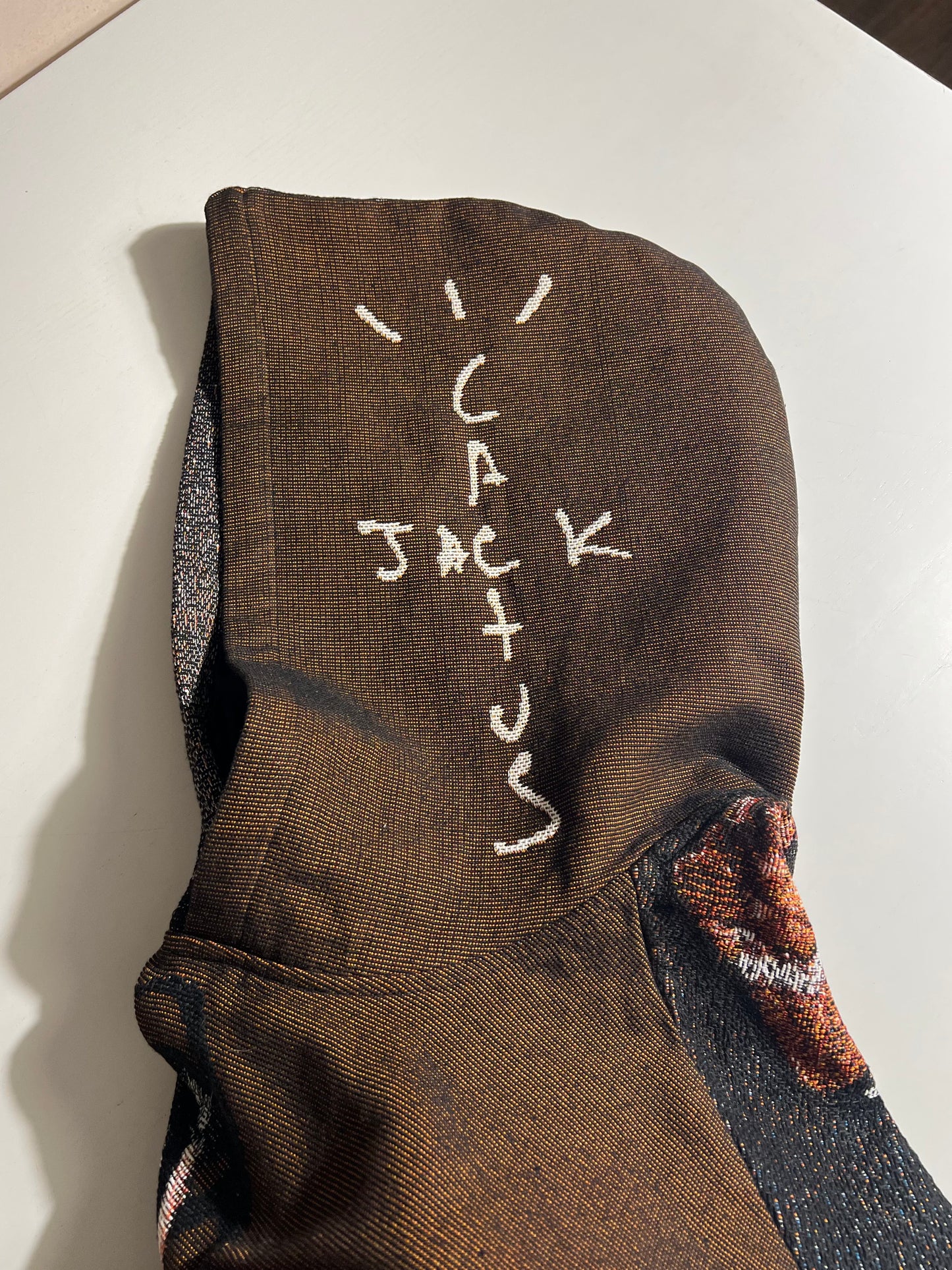 “MOCHA” TRAVIS SCOTT WOVEN HOODIE