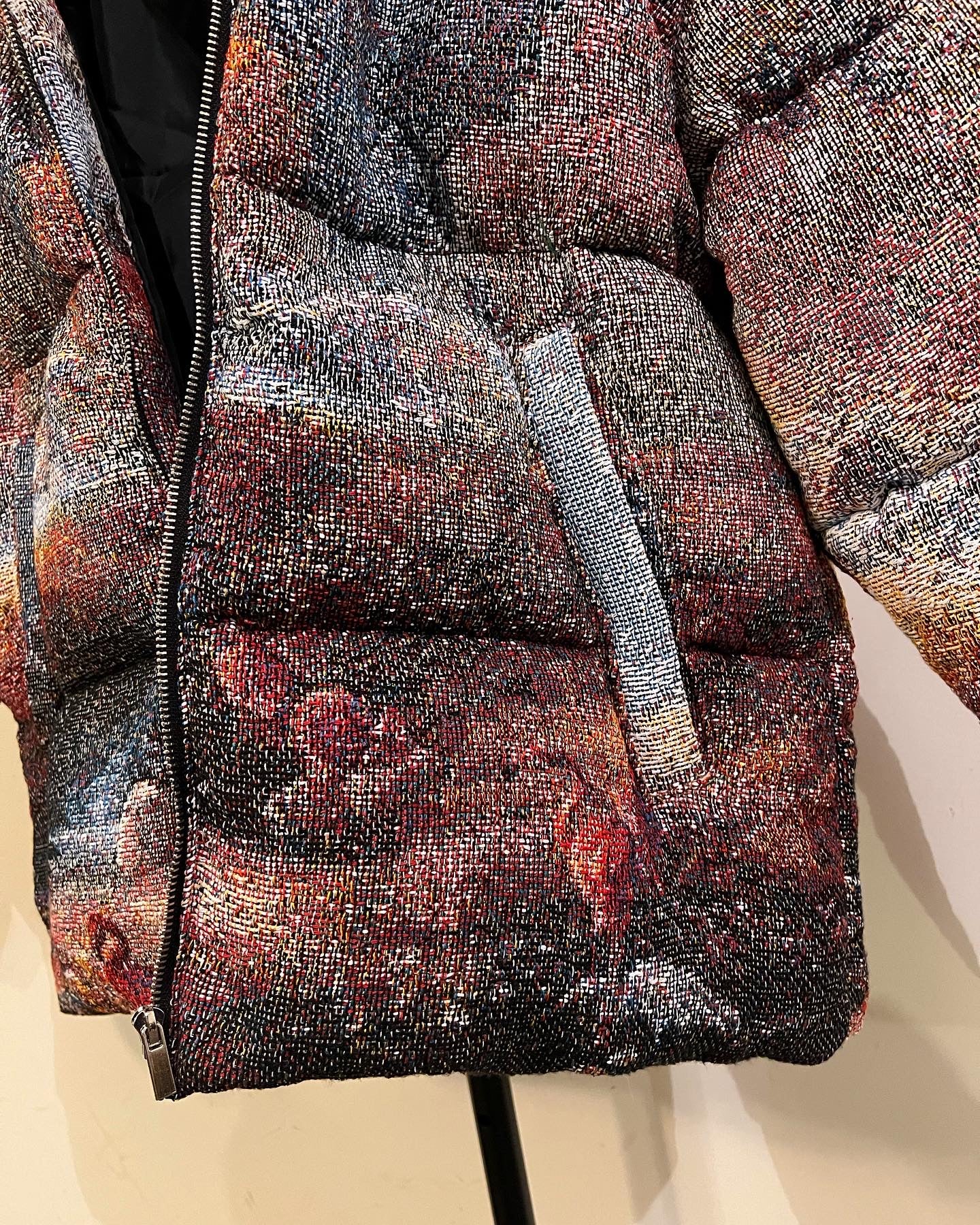 “PARADISE” WOVEN PUFFER (1 OF 1)