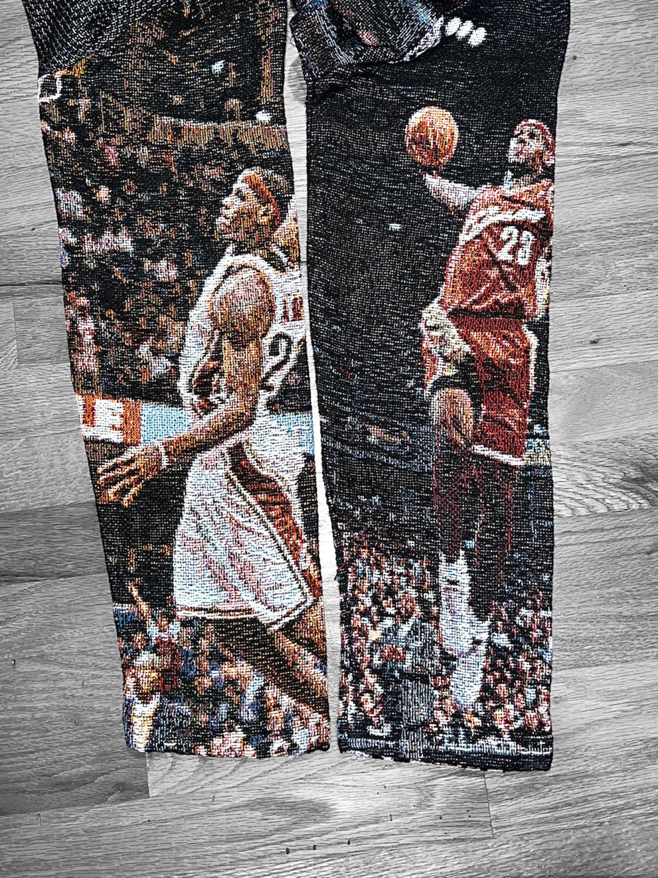CAVS BRON TAPESTRY HOODIE