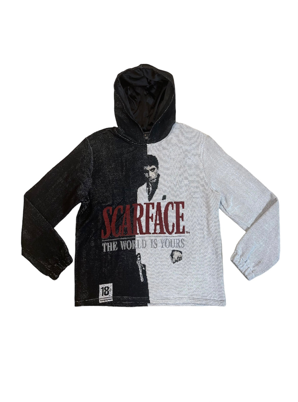 SCARFACE WOVEN HOODIE