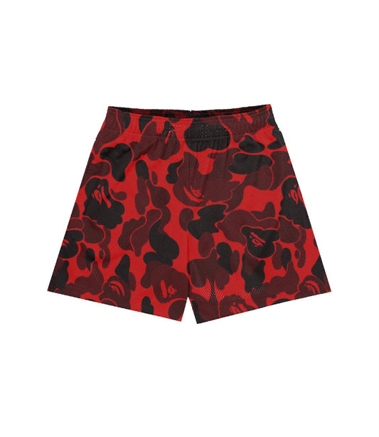 BRED CAMO MESH SHORTS