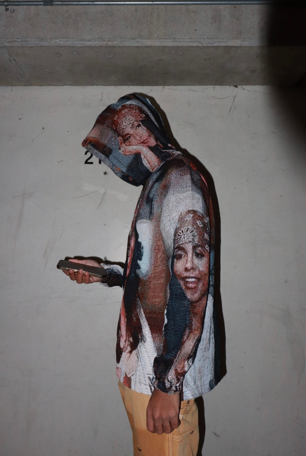 AALIYAH WOVEN HOODIE