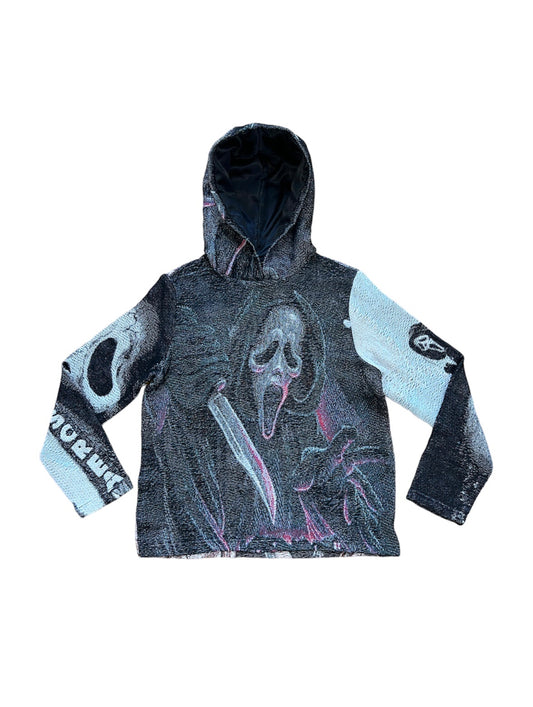 “SCREAM” WOVEN HOODIE