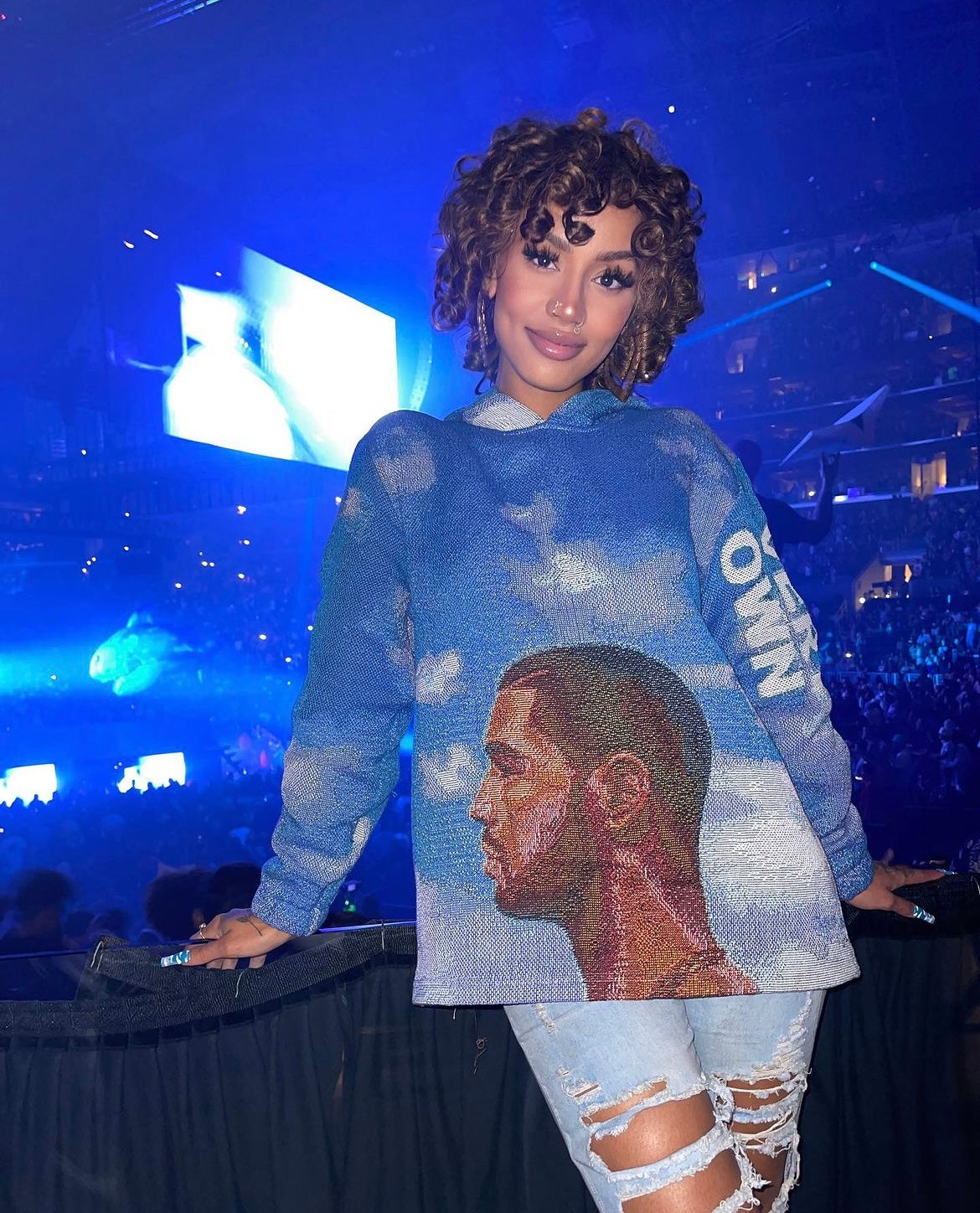 “NWTS” TAPESTRY HOODIE