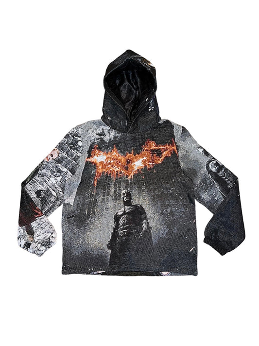 DARK KNIGHT WOVEN HOODIE