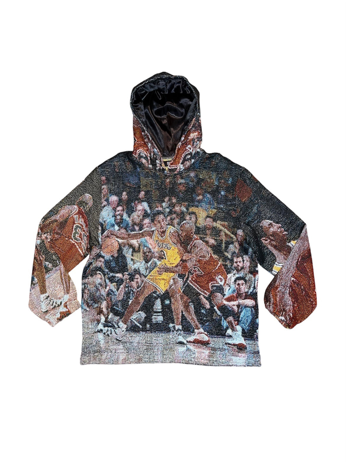 MATCH-UP WOVEN HOODIE