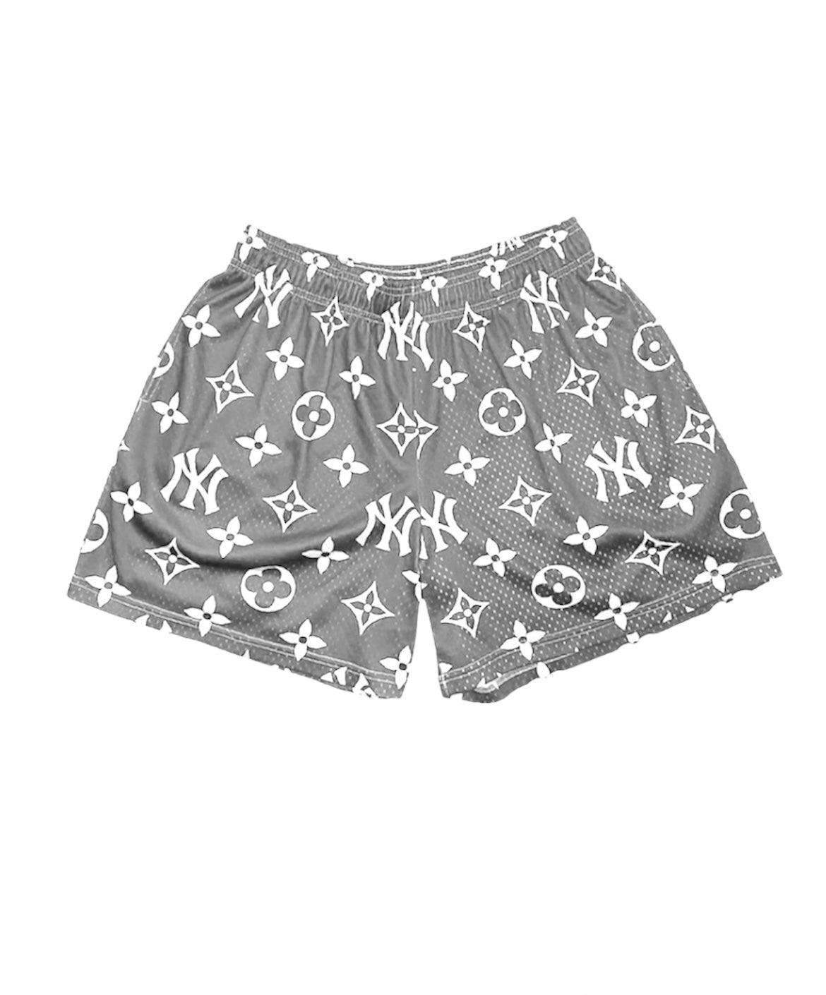 GREY NY MESH SHORTS