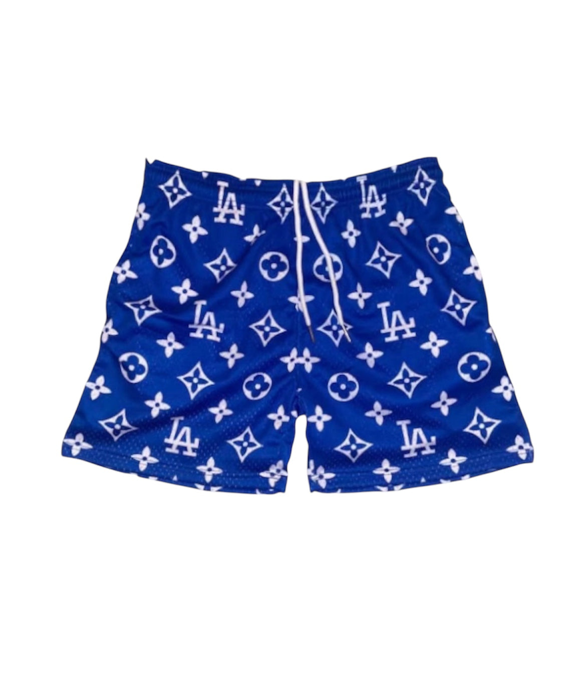 BLUE LA MESH SHORTS