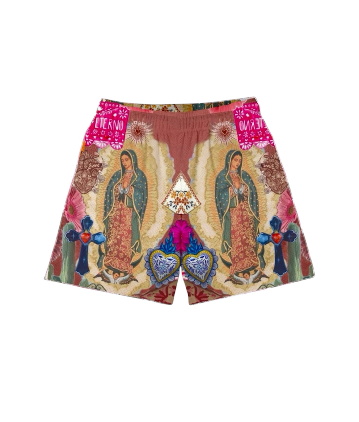 VIRGENCITA MESH SHORTS