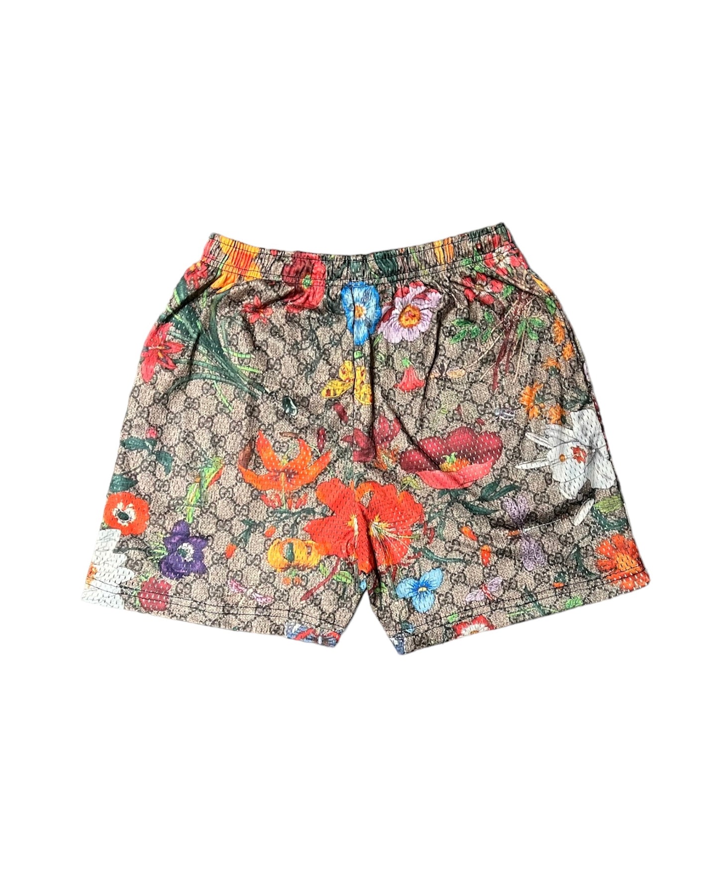 “GARDEN” MESH SHORTS