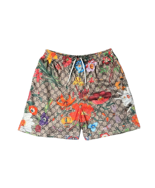 “GARDEN” MESH SHORTS