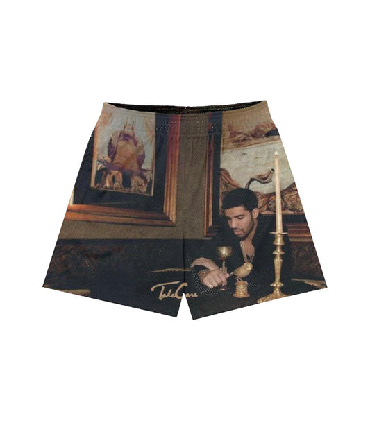 TAKE CARE MESH SHORTS