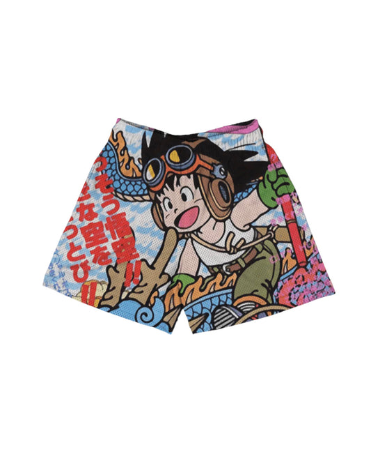 KID GOKU MESH SHORTS