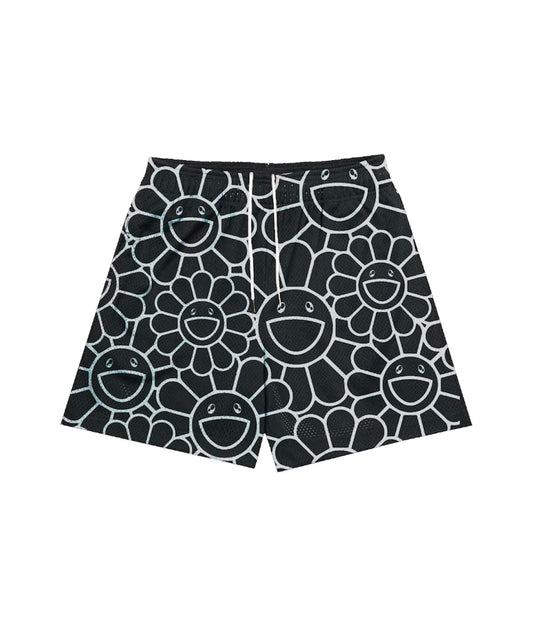 BLACK KAMI MESH SHORTS